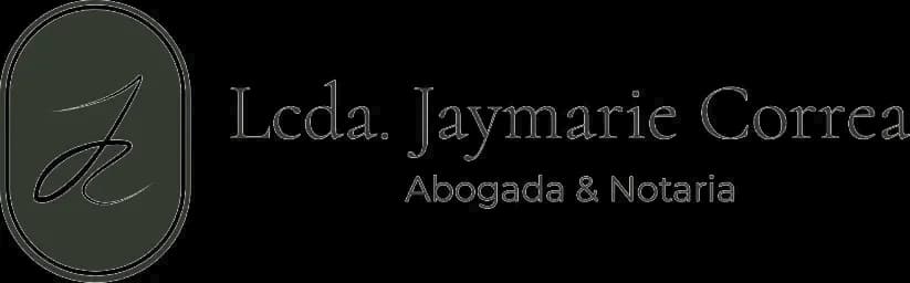 Logo de la licenciada Jaymarie Correa, abogada y notaria